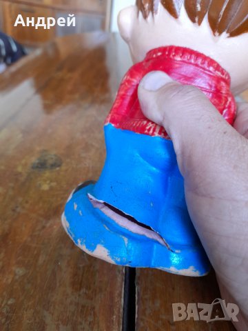 Стара кукла Чочко Хулиганина #4, снимка 5 - Други ценни предмети - 38138971