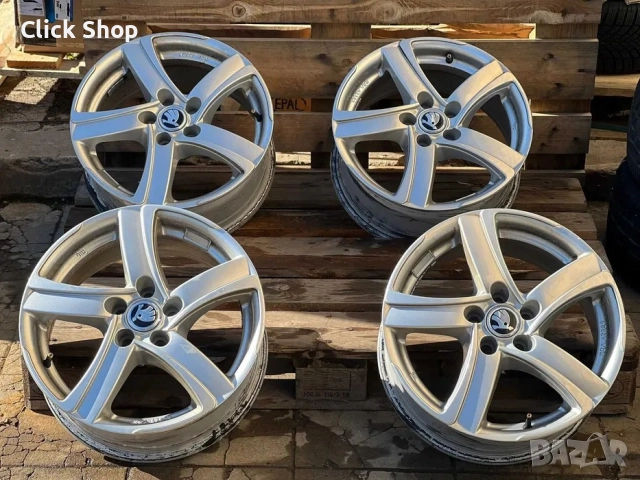 5х100 16 Цола Лети Джанти Skoda Fabia 5x100 Шкода Фабиа, снимка 2 - Гуми и джанти - 52435829
