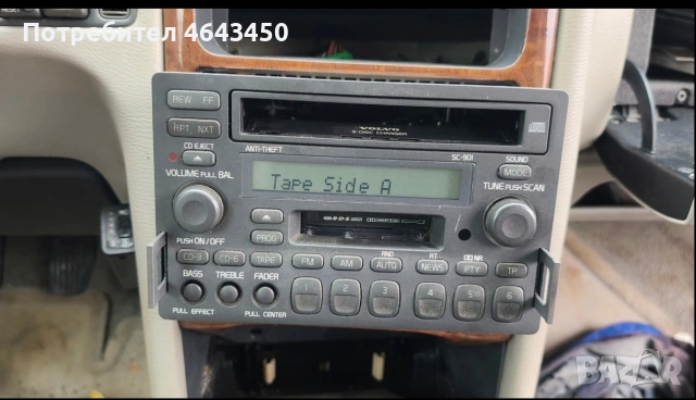 Касетофон volvo SC-901, 2 din, снимка 7 - Аксесоари и консумативи - 53606428