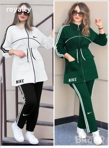 Дамски спортен комплект NIKE – наличен в 2 цвята, снимка 2 - Спортни екипи - 52142209