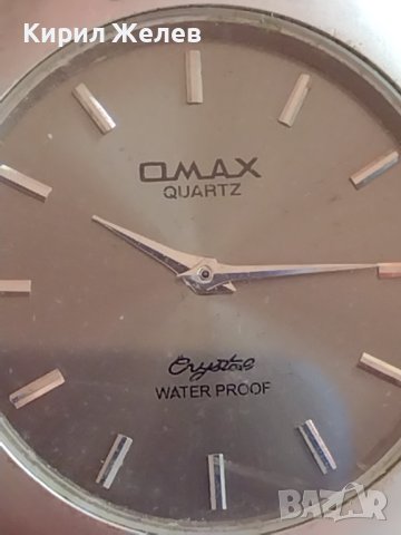 Фешън модел дамски часовник QMAX QUARTZ CRISTAL WATERPROOF много красив дизайн 38013, снимка 3 - Дамски - 40754719