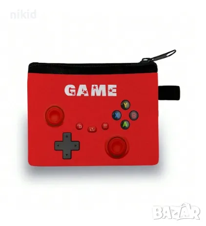 Детско портмоне портфейл чантичка органайзер джоб пликче джойстик геймър конзола играч, снимка 2 - Детски портмонета - 48046444