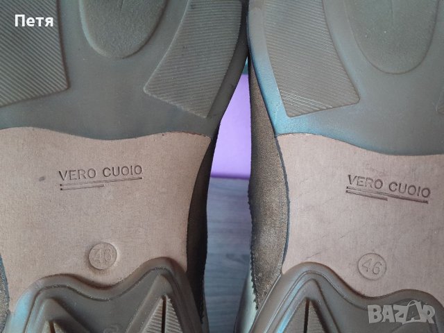 Италиански мъжки кожени обувки Alec Kampinsky Vero cuoio / Елегантни кожени мъжки обувки, снимка 6 - Официални обувки - 37868610