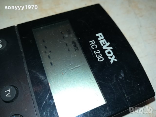 REVOX RC 230 REMOTE CONTROL-ВНОС SWISS 0301241352, снимка 15 - Дистанционни - 43639429