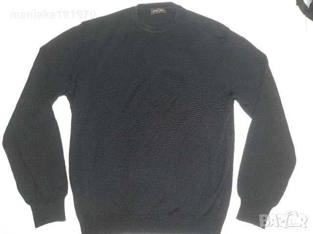 Sirmoney (L) мъжки пуловер мерино 100% Merino Wool, снимка 1 - Пуловери - 43958920