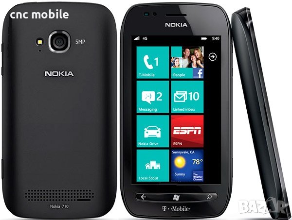Дисплей Nokia Lumia 710 - Nokia 710 - Nokia RM-803, снимка 4 - Резервни части за телефони - 36484902