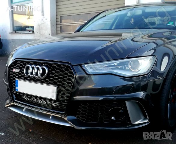 Предна броня за Ауди А6/C7 facelift/RS6/Audi A6 2016 2017 2018, снимка 7 - Тунинг - 33299310