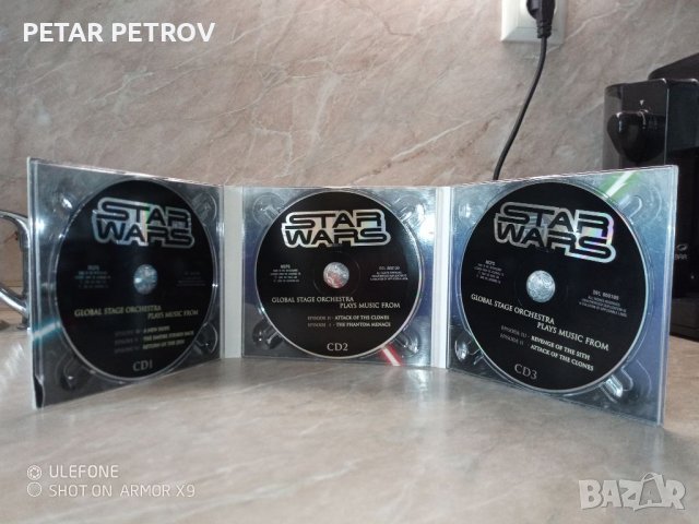 Музиката от филма Междузвездни Войни., снимка 1 - CD дискове - 37028603