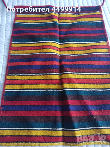 Стара вълнена престилка, снимка 2 - Антикварни и старинни предмети - 52502347