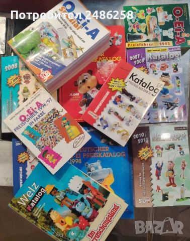 Киндер Каталози - Киндер яйца - фигурки и играчки