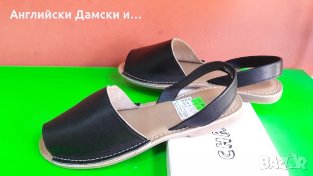 Английски дамски сандали естествена кожа-3 цвята, снимка 2 - Сандали - 28539424