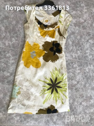 Продавам рокля от естествена коприна , снимка 3 - Рокли - 36807162