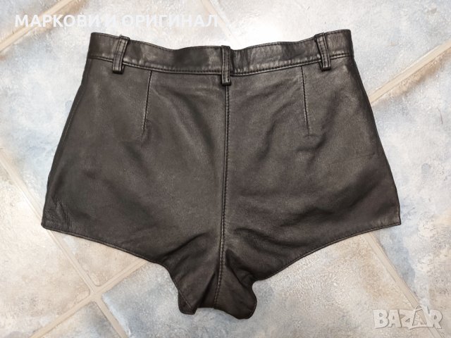 Дамски кожени панталонки/ест.кожа S рр., снимка 8 - Къси панталони и бермуди - 32937479