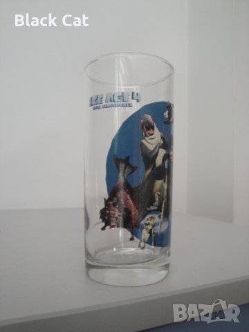 Нова стъклена чаша от филма "Ice Age 4" / "Ледена епоха 4" / "Айс Ейдж 4", стъклени чаши за вода, снимка 5 - Чаши - 33258645