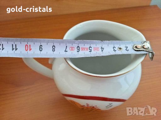 Руски порцелан лфз чайник и латиера , снимка 7 - Антикварни и старинни предмети - 28623080