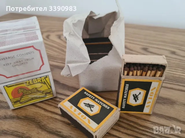 Кибрити от миналия век , снимка 2 - Колекции - 49255281