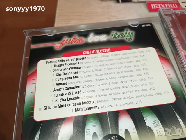 GIGI DALESSIO CD 0804251602, снимка 12 - CD дискове - 49812844