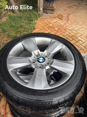 BMW джанти 18” със зимни гуми, снимка 2 - Гуми и джанти - 52402040