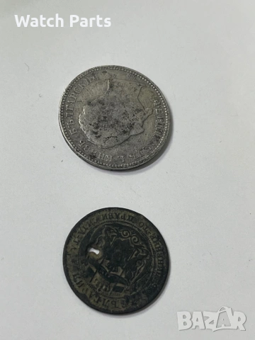 Български монети от 1881 и 1891 година, снимка 6 - Нумизматика и бонистика - 53286781