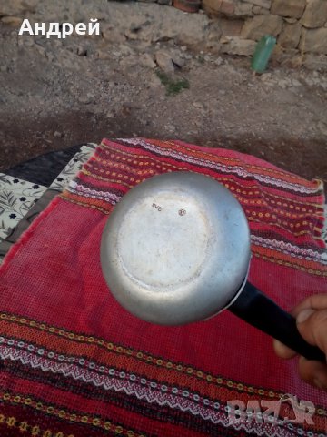 Старо алуминиево джезве #3, снимка 5 - Други ценни предмети - 27317331