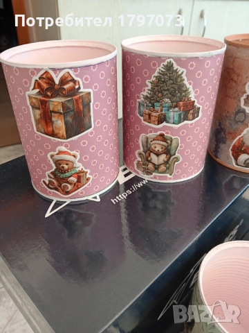 Кутийка за бижута HANDMADE декупаж, снимка 4 - Коледни подаръци - 52170412