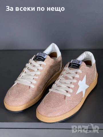 Golden Goose Дамски Бежови Маратонки👟Дамски Спортни Обувки Код E1181, снимка 4 - Маратонки - 53226941
