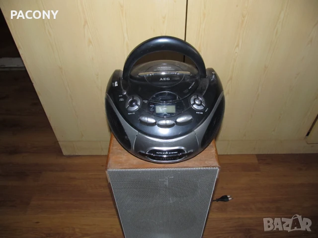 Радиокасетофон AEG - като нов, снимка 2 - Радиокасетофони, транзистори - 51147642