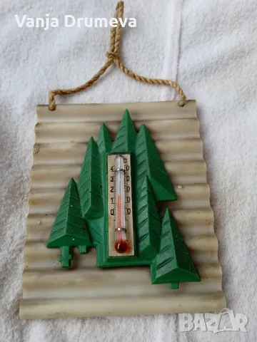 стаен термометър от 60-те години, снимка 3 - Антикварни и старинни предмети - 49829257