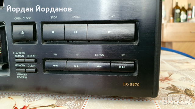 High-End  CD  Onkyo Integra DX-6870 - Плеър от висок клас, снимка 7 - Ресийвъри, усилватели, смесителни пултове - 44855663