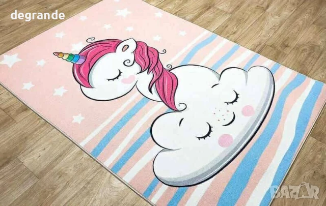 Детски килим с противоплъзгаща подложка/Пет десена/, снимка 3 - Други - 50834610