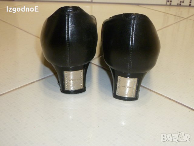 38н Nero Bianco УНИКАЛНИ обувки естествена кожа, снимка 7 - Дамски елегантни обувки - 29065581