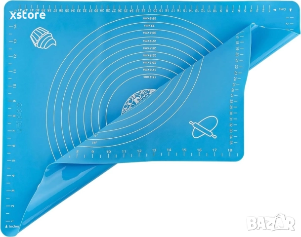 Силиконова постелка за печене, точене и месене, снимка 5 - Други стоки за дома - 52699046