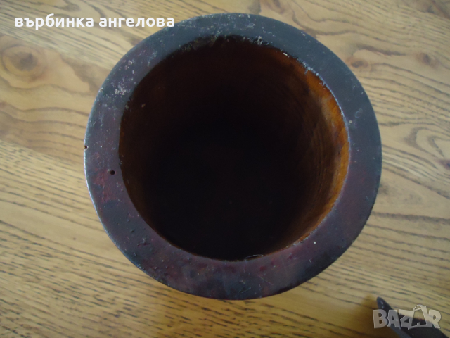 Стар дървен съд , снимка 9 - Антикварни и старинни предмети - 36414233