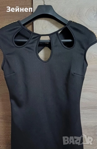 Рокля с гол гръб, снимка 2 - Рокли - 52448362