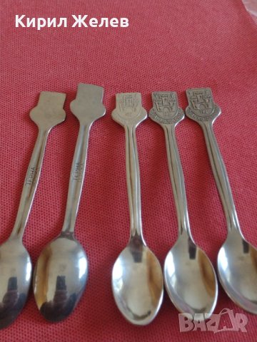 Пет сувенирни лъжички за кафе чай Велико Търново много красиви за КОЛЕКЦИЯ ДЕКОРАЦИЯ 42101, снимка 7 - Други ценни предмети - 43849157