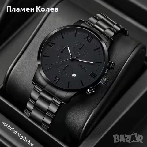 Модерен мъжки стилен кварцов часовник за ежедневно носенe, снимка 3 - Мъжки - 52912654