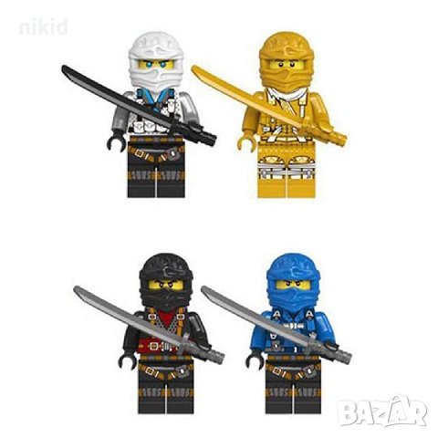 12 фигурки Нинджаго Ninjago за Лего конструктор за игра и украса на торта пластмасови, снимка 4 - Конструктори - 37303852