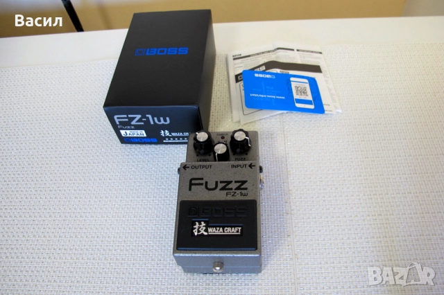 Boss Fuzz FZ-1W - Waza Craftв- 32 bit китарен ефект в гаранция, снимка 8 - Китари - 52909334