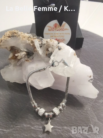 Гривни от медицинска стомана , снимка 5 - Гривни - 51852514