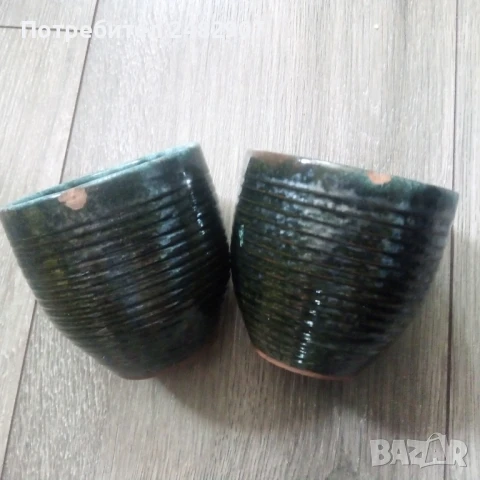 Комплект ретро чаши - 2 броя, снимка 10 - Чаши - 50915282