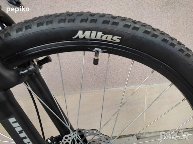Продавам колела внос от Германия алуминиев мтв велосипед ULTRA NITRO 27.5 цола амортисьор диск, снимка 9 - Велосипеди - 35515846