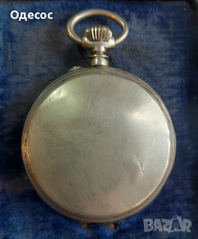 Старинен сребърен Швейцарски джобен часовник Tavannes, снимка 5 - Антикварни и старинни предмети - 53224648