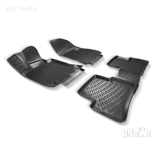 Гумени Стелки Rizline 3D тип Легени К-кт 4 части за Mercedes C Class W203 W204 W205 W206, снимка 2 - Аксесоари и консумативи - 48024089