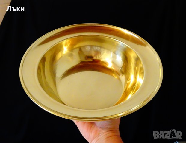 Бронзова салатиера,фруктиера 580 гр.,3 литра., снимка 5 - Антикварни и старинни предмети - 26693953