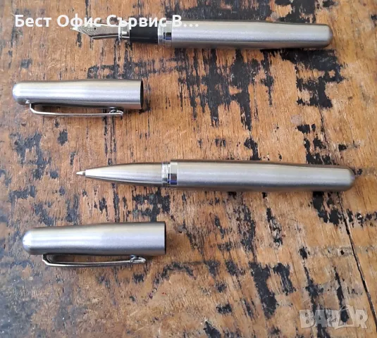 писалка и химикалка комплект масивни метални, внос от Германия, снимка 4 - Ученически пособия, канцеларски материали - 49606816