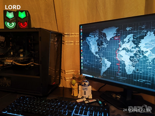 Геймърски i3 9100f, GTX 1650 4GB, RAM 16GB DDR4, SSD 240GB, снимка 6 - Геймърски - 51712940