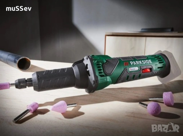 Акумулаторен прав шлайф на Парксайд 20V 