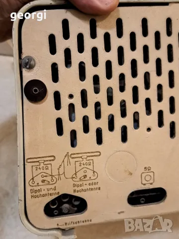 ретро лампово радио Philips Philetta , снимка 11 - Радиокасетофони, транзистори - 48654531