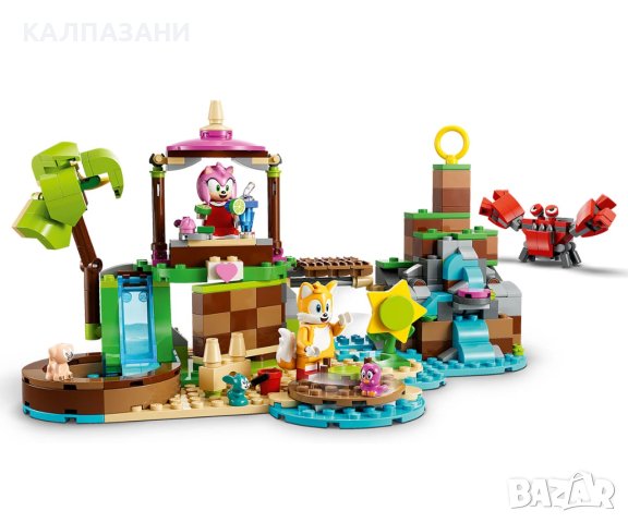 LEGO® Sonic the Hedgehog™ 76992 - Островът за спасение на животни на Ейми, снимка 6 - Конструктори - 43253816