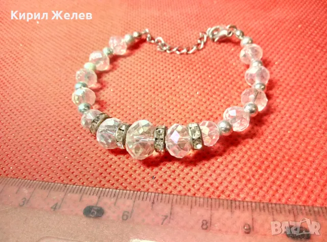 БЛЕСТЯЩА ФЕШЪН АРТ ГРИВНА с ФАСЕТИРАНИ КРИСТАЛИ 47415, снимка 7 - Гривни - 47285430